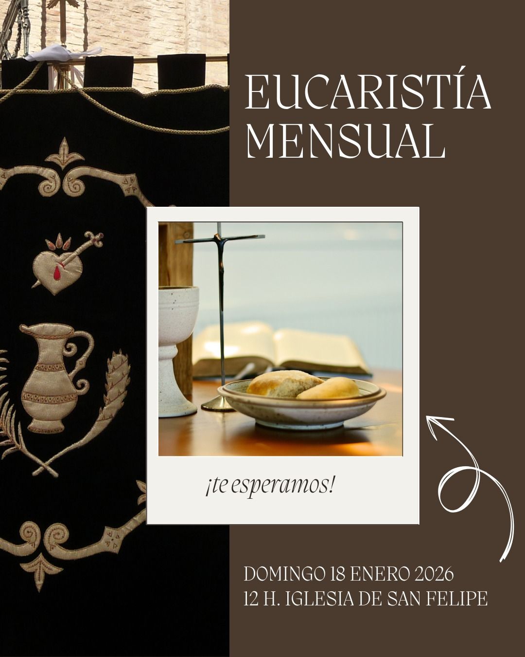 Lee más sobre el artículo Eucaristía mensual enero