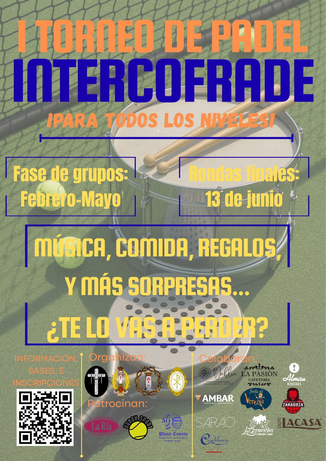 Lee más sobre el artículo I Torneo de pádel intercofrade de Zaragoza